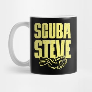 Scuba Steve //// Typography Design Mug